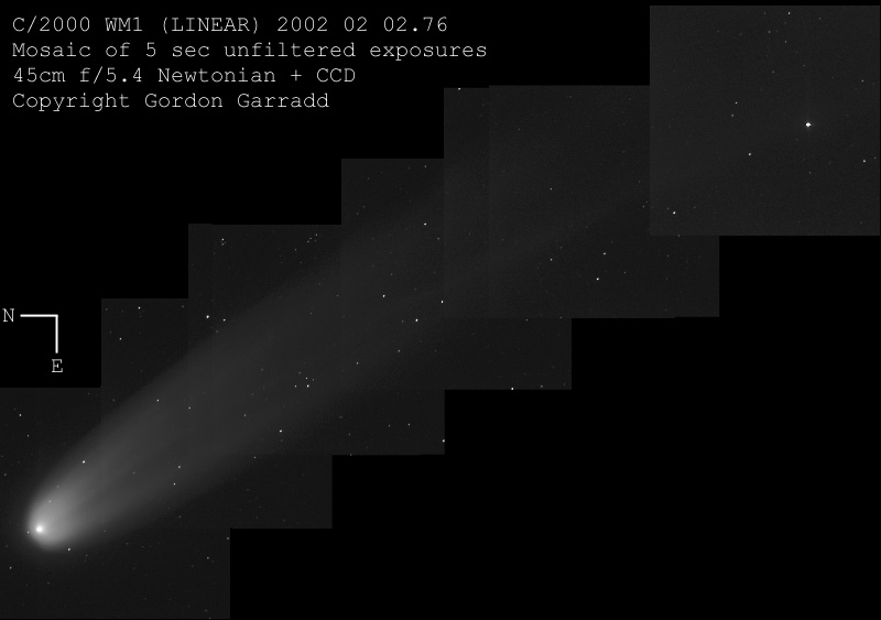 C/2000 WM1(LINEAR) mosaic